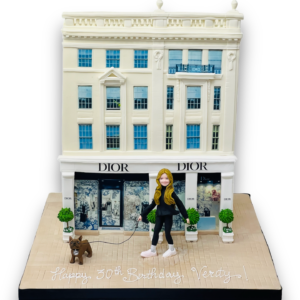 Dior Store cake