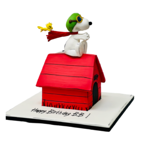 Peanuts Snoopy cake