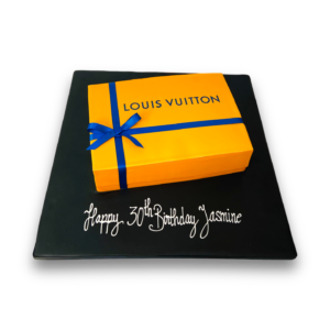 louis vuitton box cake