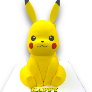 3D Pikachu cake