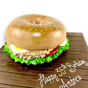 Bagel cake