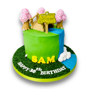 Animal crossing cake