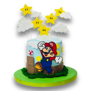Edible print Super Mario Cake