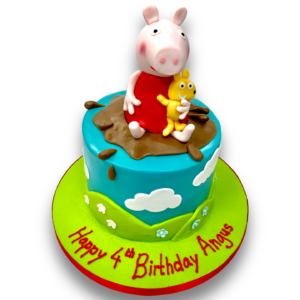 Peppa pig cake