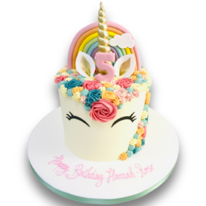 Unicorn birthday cake