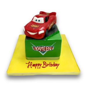 Lightning McQueen cake