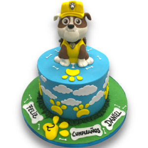 Paw patrol rubble cake