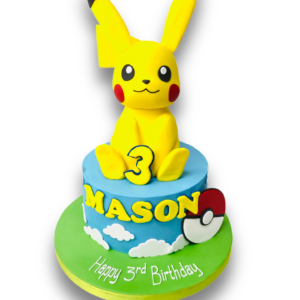 Pikachu Pokémon cake