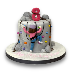 Rock climbing cake