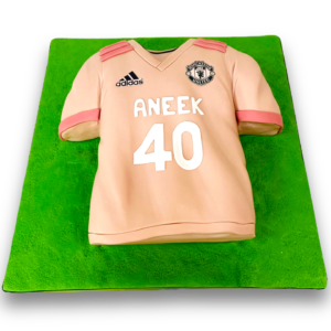 Football shirt cake