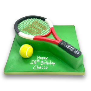 Tennis Racket cake