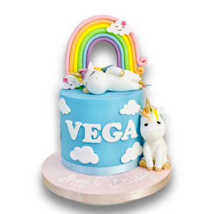 Unicorn birthday cake