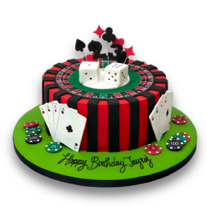 Poker cake