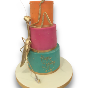 3 tier locust cake