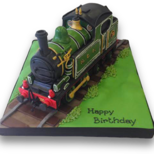 3D train cake