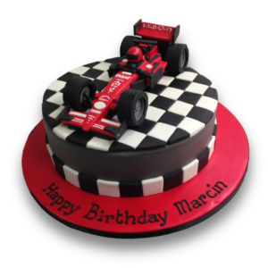 Sugar model kart cake