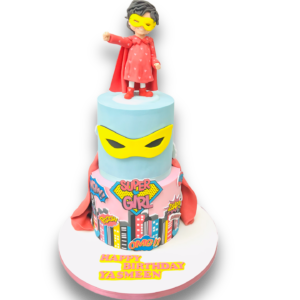 SuperHero girl cake