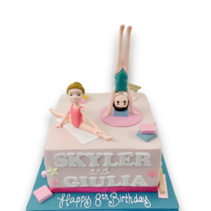 Gymnastics cake