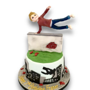 Parkour cake