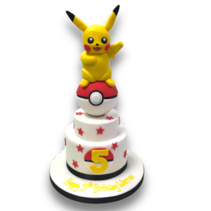 2 tier Pokémon cake