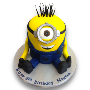 3D minion cake