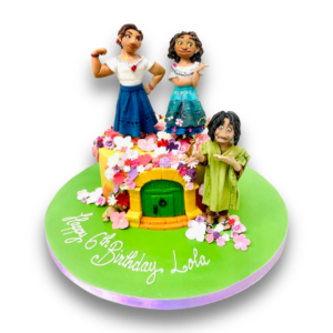 Encanto themed birthday cake