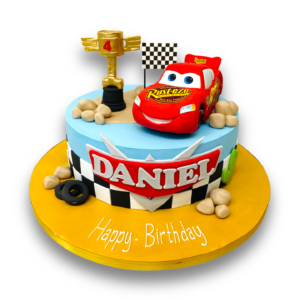 Lightning McQueen cake