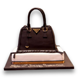 Prada handbag cake