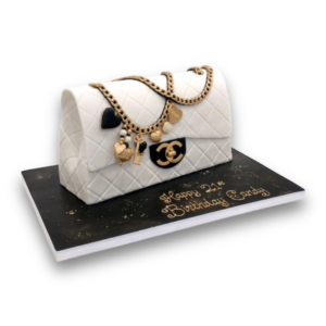 Louis Vuitton Cake with 3D Handbag Cake Toppers