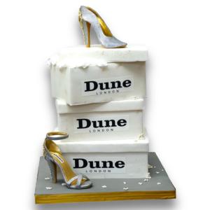 3D Dune shoes cake