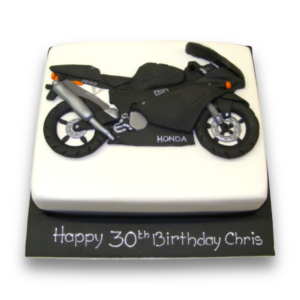 Motorcycle cake