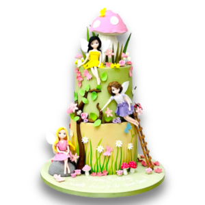 2 tier fairies cake