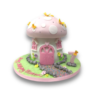 3D mushroom house