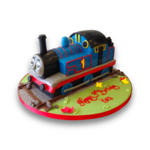 3D Thomas train cake