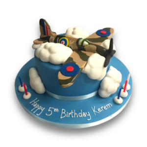 Army plane cake