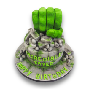 Hulk cake