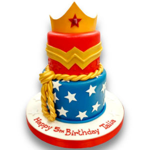 Wonder Woman cake