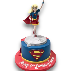 Super girl cake