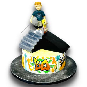 Skater boy cake