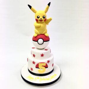 Pikachu birthday cake