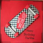 Vans Skateboard cake