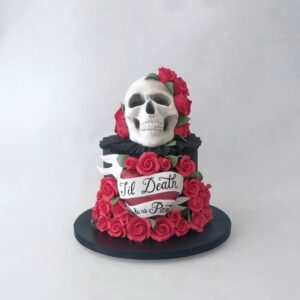 Skull cake