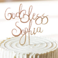 Sophia's Baptism cakes image