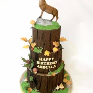 Stag deer cake