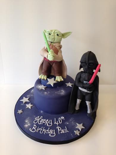 yoda birthday cake