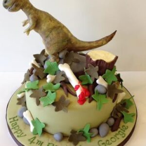 T-Rex cake less gory