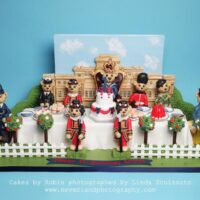 Teddy bears picnic cake