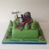 Thomas the Tank Engine birthday cake