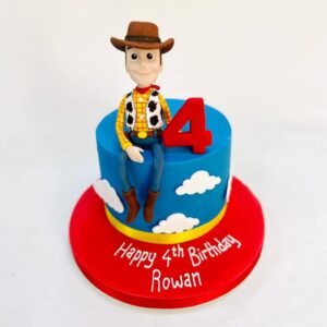 Toy Story – Woody – 4th Birthday Cake