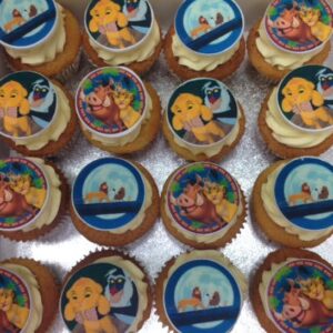 Lion King transfer image cakes